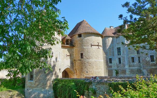 Domaine d'Harcourt proche du Camping Château de Bouafles - Chateau de Bouafles
